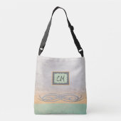 Ajustable Joli Sac fourre-tout Pastel Monogrammé (Dos)