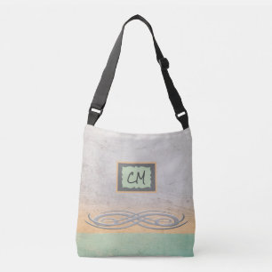Ajustable Joli Sac fourre-tout Pastel Monogrammé