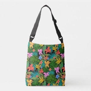 Ajustable Jolie florale tropicale sur tout le sac