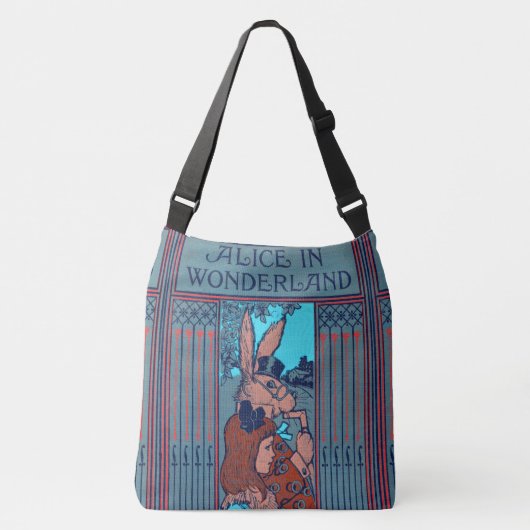 Ajustable La couverture de livre rustique met en sac Alice (Devant)