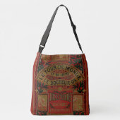 Ajustable La couverture de livre rustique met en sac Jules (Dos)