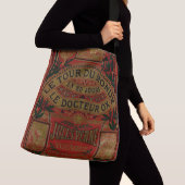 Ajustable La couverture de livre rustique met en sac Jules (De près)
