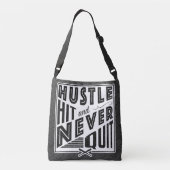 Ajustable Le Baseball Hustle Frapper Jamais Quitter Le Sac (Dos)