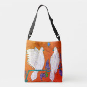 Ajustable Le sac de croisé de l'amour de la colombe (Dos)
