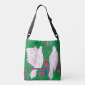 Ajustable Le sac de croisé de l'amour de la colombe (Dos)
