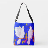Ajustable Le sac de croisé de l'amour de la colombe (Dos)