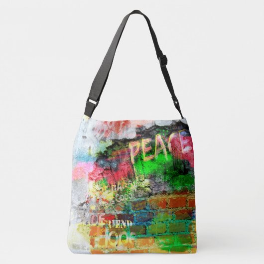 Ajustable Le sac de graffiti de la Paix (Dos)