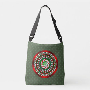 Ajustable Le sac tout-imprimé des couleurs de Noël