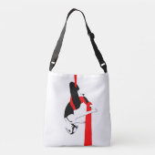 Ajustable Les soies aériennes croisent le sac de gymnase de (Dos)