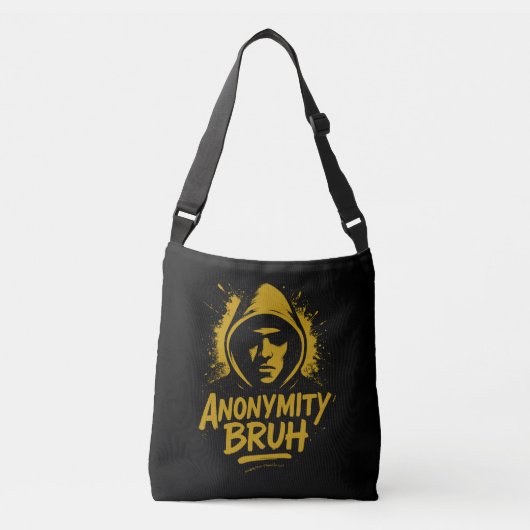 Ajustable Logo Anonymity Bruh - Sac fourre-tout (Devant)