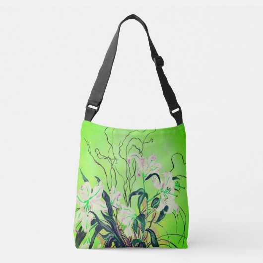 Ajustable Lys De Destiny Crossbody Sac (Devant)