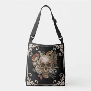 Ajustable Mystic Skull Vintage Black Sac fourre-tout