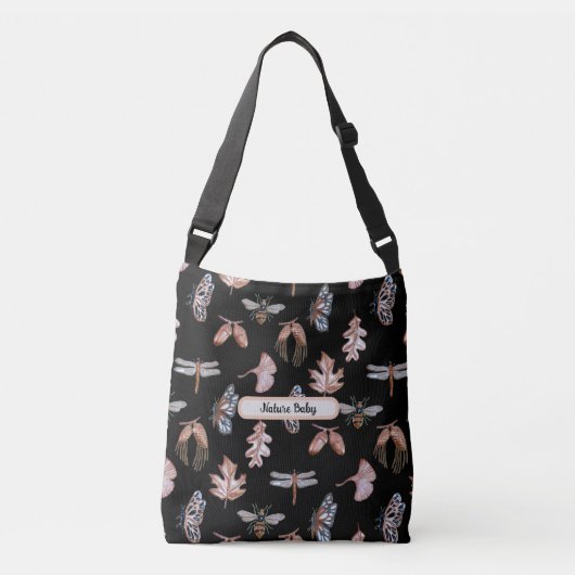 Ajustable Nature Baby CrossBody Sac à couches (Devant)