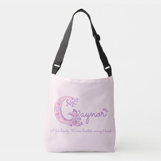 Ajustable Nom de Gaynor et signification du sac de (Devant)