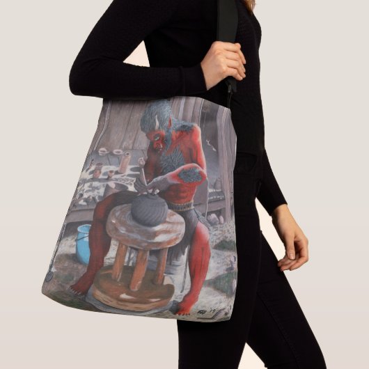 Ajustable Ogre Utilisation Pottery Wheel Imaginaire Art Sac (De près)
