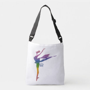 Ajustable Prison Sur Le Sac Crossbody De Pointe Ballerina