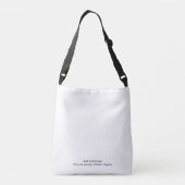 Ajustable Réveillez peu de sac fourre-tout à impression (Dos)