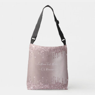 Ajustable Rose Gold Blush Parties scintillant Votre Sac Corp