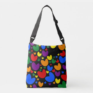 Ajustable Sac à bandoulière à motif de confettis en forme de