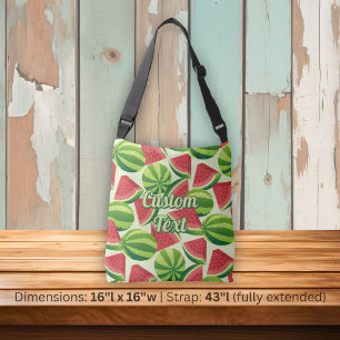 Ajustable Sac à bandoulière à motif pastèque