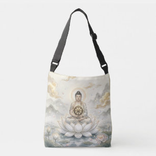 Ajustable Sac à bandoulière Art Bouddha Méditation - Bouddha