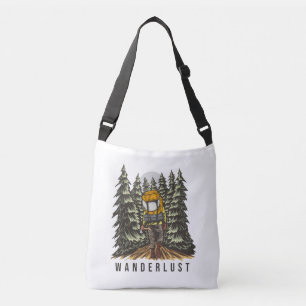 Ajustable Sac à bandoulière Bossica pour randonnée aventureu