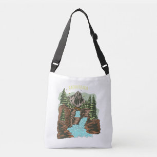 Ajustable Sac à bandoulière Bossica pour randonnée aventureu