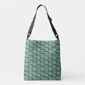 Ajustable Sac à bandoulière Boules Vertes d'Interférence (Dos)