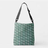 Ajustable Sac à bandoulière Boules Vertes d'Interférence (Devant)