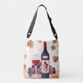 Ajustable Sac à bandoulière Bouteille de Vin (Devant)