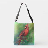 Ajustable Sac à bandoulière Cardinal Bird (Dos)