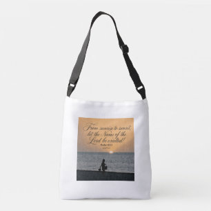 Ajustable Sac à bandoulière coucher de soleil serein avec Ps