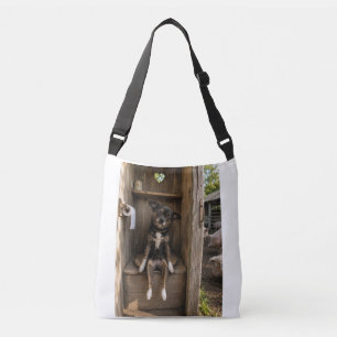 Ajustable Sac à bandoulière de ferme selfie de Chihuahua drô