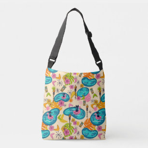 Ajustable Sac à bandoulière en Atomic Kitty Luau