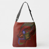 Ajustable Sac à bandoulière Fire Warrior (Dos)