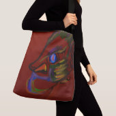 Ajustable Sac à bandoulière Fire Warrior (De près)