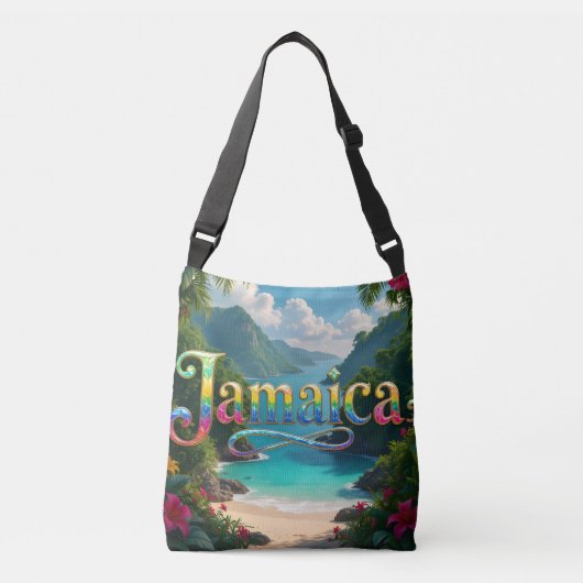 Ajustable sac à bandoulière jamaïcain (Devant)