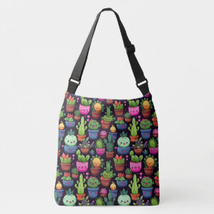 Ajustable Sac à bandoulière Kawaii Cactus