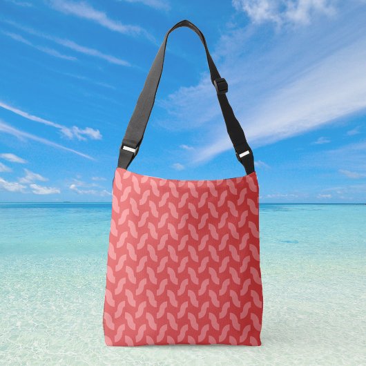 Ajustable Sac à bandoulière moyen Candy Cane
