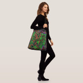 Ajustable Sac à bandoulière Papillon Paradis (Sur le modèle)
