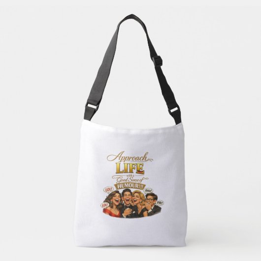 Ajustable Sac à bandoulière Radiate joy (Devant)