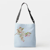 Ajustable Sac à bandoulière Spring Apple Blossoms (Dos)
