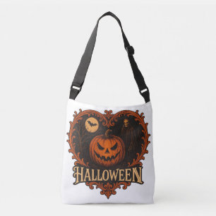 Ajustable Sac à bandoulière tout imprimé Halloween effrayant