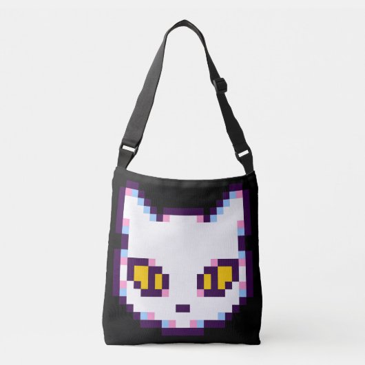 AJUSTABLE SAC À CHAT PIXEL KITTY (Devant)