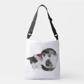 Ajustable Sac à couchage pour chat (Devant)