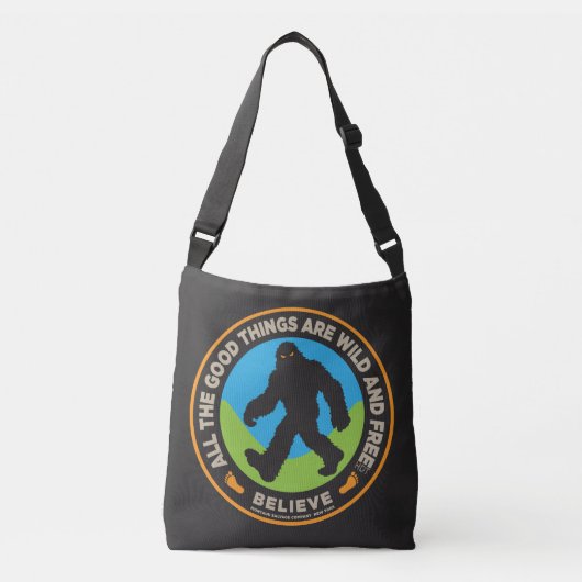 Ajustable Sac à dos à cordon Bigfoot. (Devant)