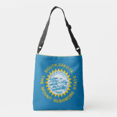 Ajustable Sac à drapeau, Dakota du Sud (Dos)