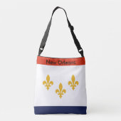Ajustable Sac à drapeau, Nouvelle-Orléans (Dos)
