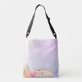 Ajustable Sac à épaule de sirène - Océan élégant et capricie (Dos)