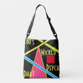 Ajustable Sac à épaule style années 80 rétro (Dos)